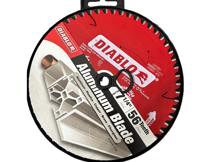 Disco Sierra Circular 7 ¼ 56D Aluminum Diablo D0756N 3