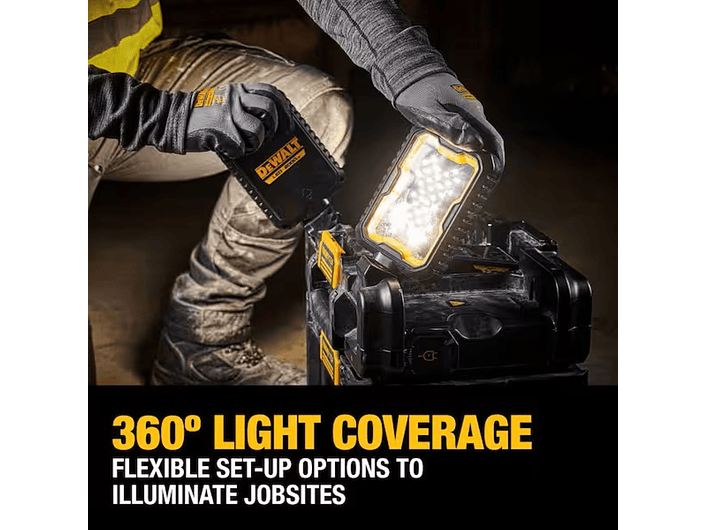 Luz de Led ToughSystem 360° Ajustable Dewalt DWST08062 6