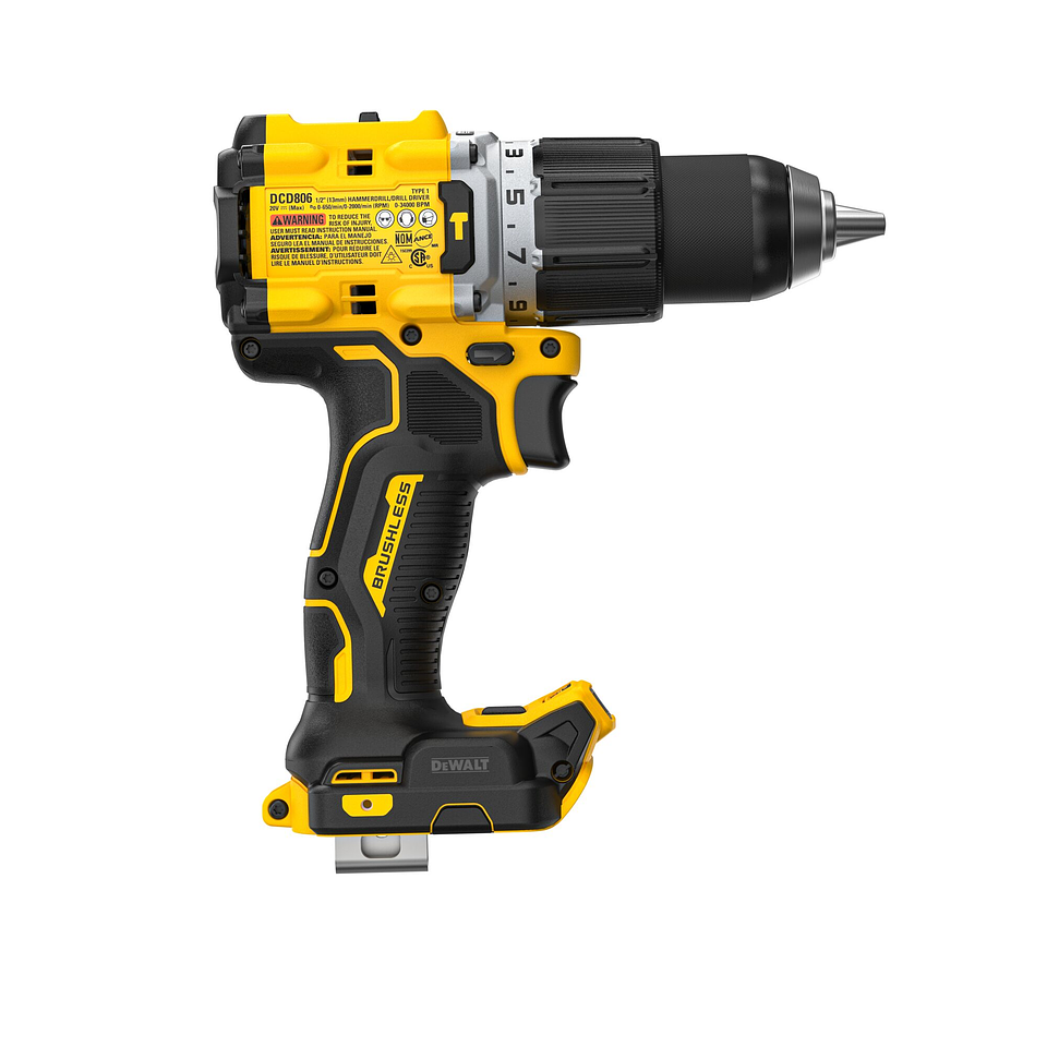 Taladro Percutor 1/2 20v Dewalt XR DCD806B 2