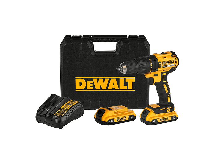 Kit Taladro Percutor 1/2” 20V DCD7781D2-B2 1