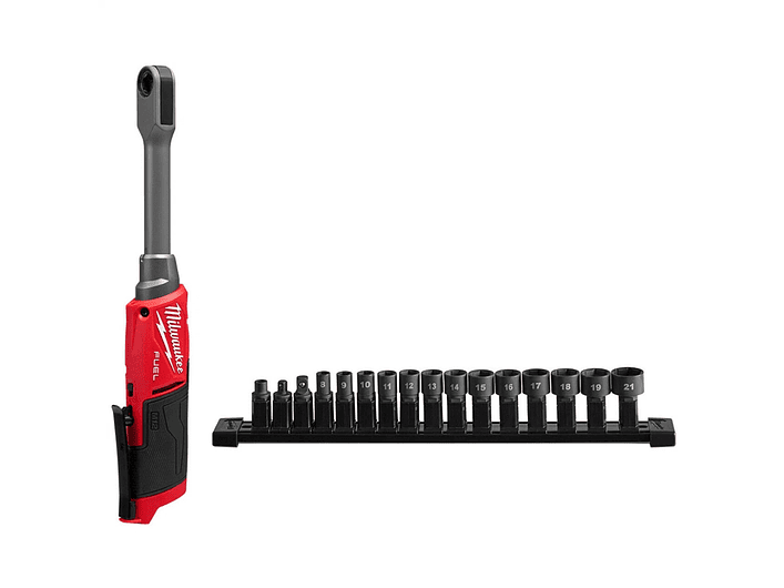 Kit Llave Chicharra Extendida M12 Milwaukee 3050-21  3