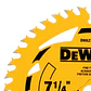 Disco Sierra 7-1/4''x 5/8'' 40 Dientes Dewalt DWA271440 - Miniatura 2