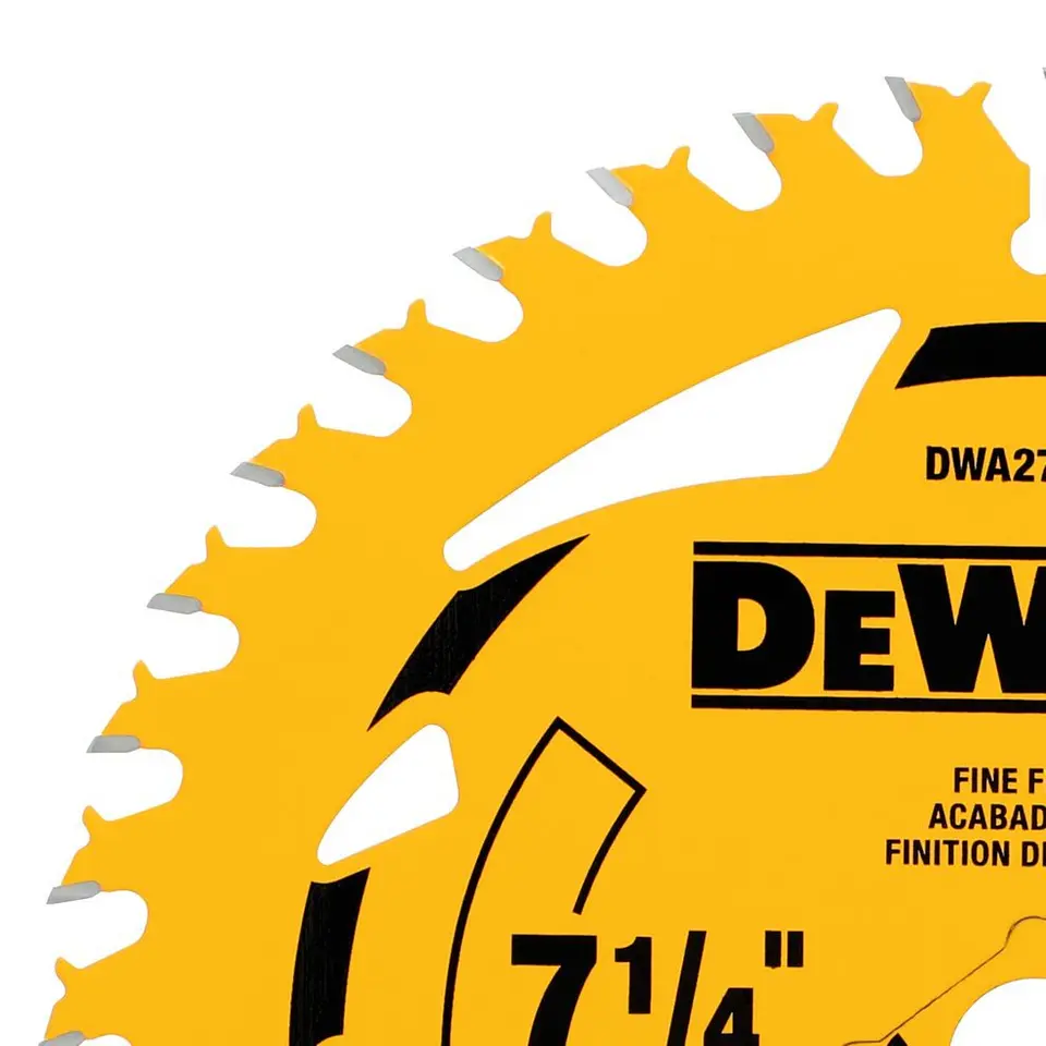 Disco Sierra 7-1/4''x 5/8'' 40 Dientes Dewalt DWA271440 2