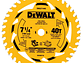 Disco Sierra 7-1/4''x 5/8'' 40 Dientes Dewalt DWA271440 - Miniatura 1