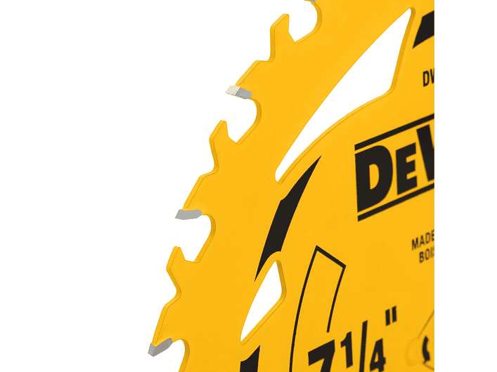 Disco Sierra 7-1/4''x 5/8'' 24 Dientes Dewalt DWA271424 2