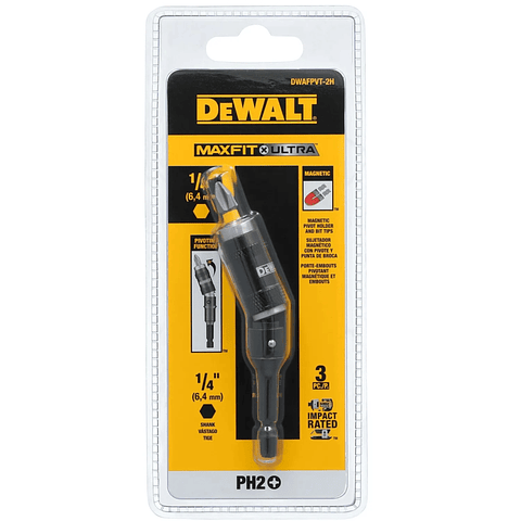 Portapuntas Magnético Pivotante PH2 Dewalt DWAFPVT-2H