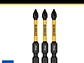 Set 3 Puntas Phillips 2-1/4 PH1 Flextorq Dewalt DWAF2PH1IR3 - Miniatura 3
