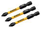 Set 3 Puntas Phillips 2-1/4 PH1 Flextorq Dewalt DWAF2PH1IR3 - Miniatura 2