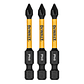Set 3 Puntas Phillips 2-1/4 PH1 Flextorq Dewalt DWAF2PH1IR3 - Miniatura 1