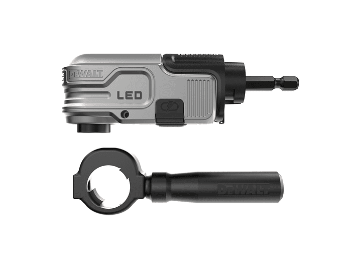 Adaptador De Ángulo Recto Iluminado Dewalt DWALRAFT 1