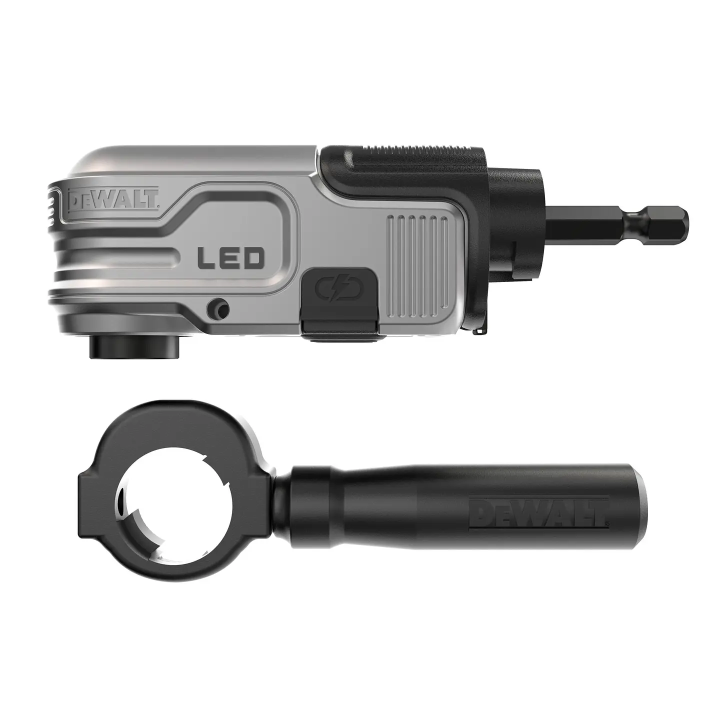 Adaptador De Ángulo Recto Iluminado Dewalt DWALRAFT 1
