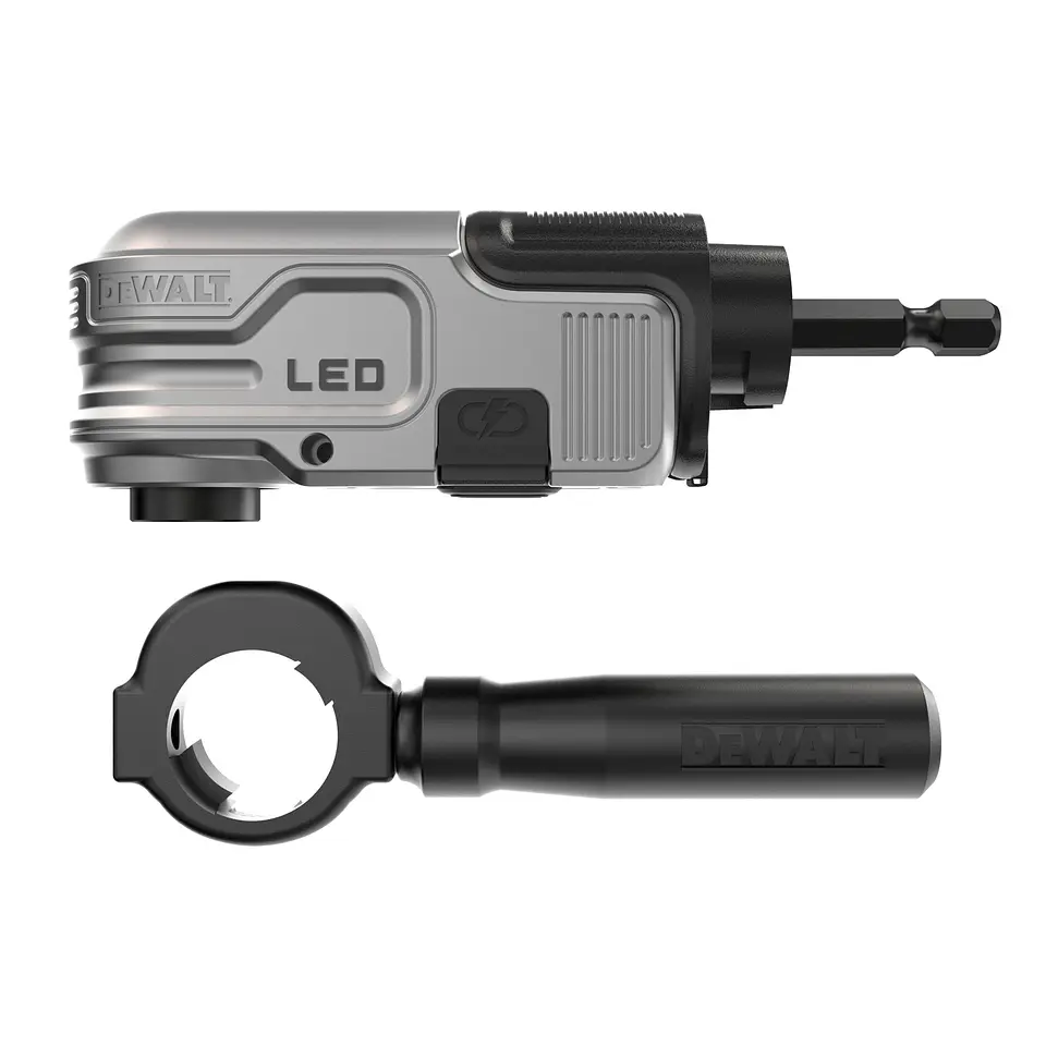 Adaptador De Ángulo Recto Iluminado Dewalt DWALRAFT 1