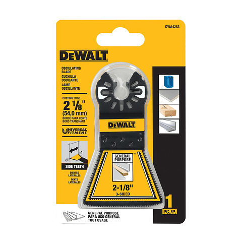 Cuchilla Oscilante De 3 Lados 2-1/8 Dewalt DWA4283