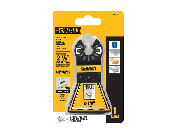 Cuchilla Oscilante De 3 Lados 2-1/8 Dewalt DWA4283 1