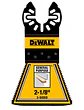 Cuchilla Oscilante De 3 Lados 2-1/8 Dewalt DWA4283 - Miniatura 2