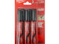 Pack 3 Marcadores Negro Punta Biselada Milwaukee 48-22-3250 - Miniatura 2
