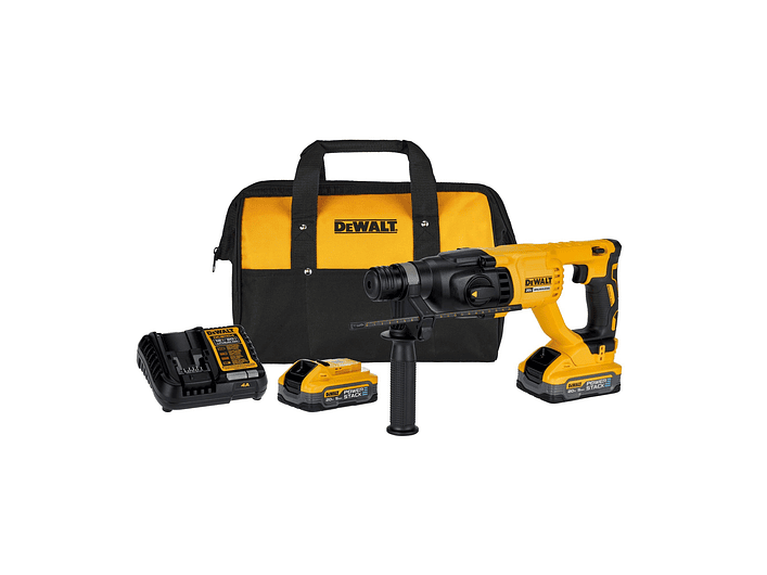 Kit Rotomartillo SDS Plus 1” 20V Dewalt DCH133H2-B2  1