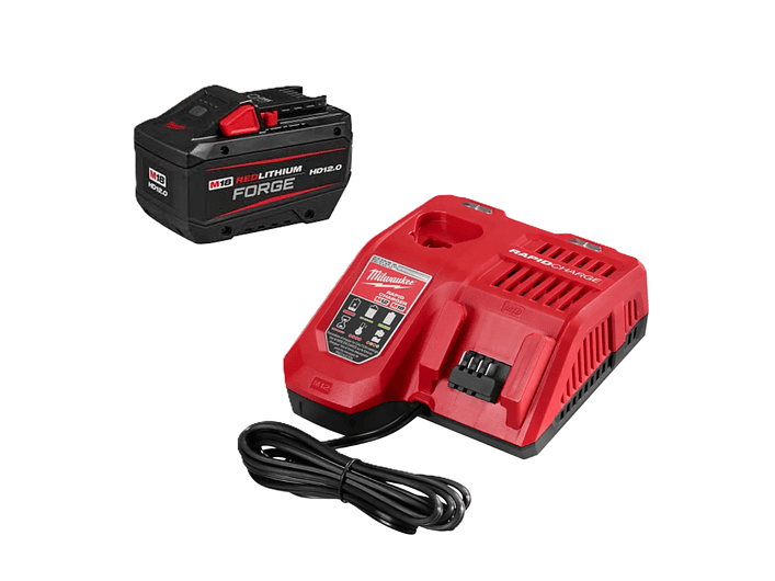 Pack Batería M18 Forge 12AH + Cargador Rápido 48-59-1813GB 1