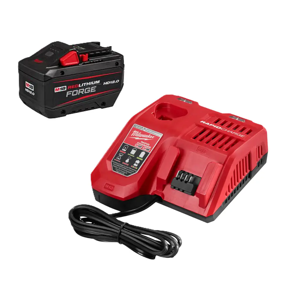 Pack Batería M18 Forge 12AH + Cargador Rápido 48-59-1813GB 1