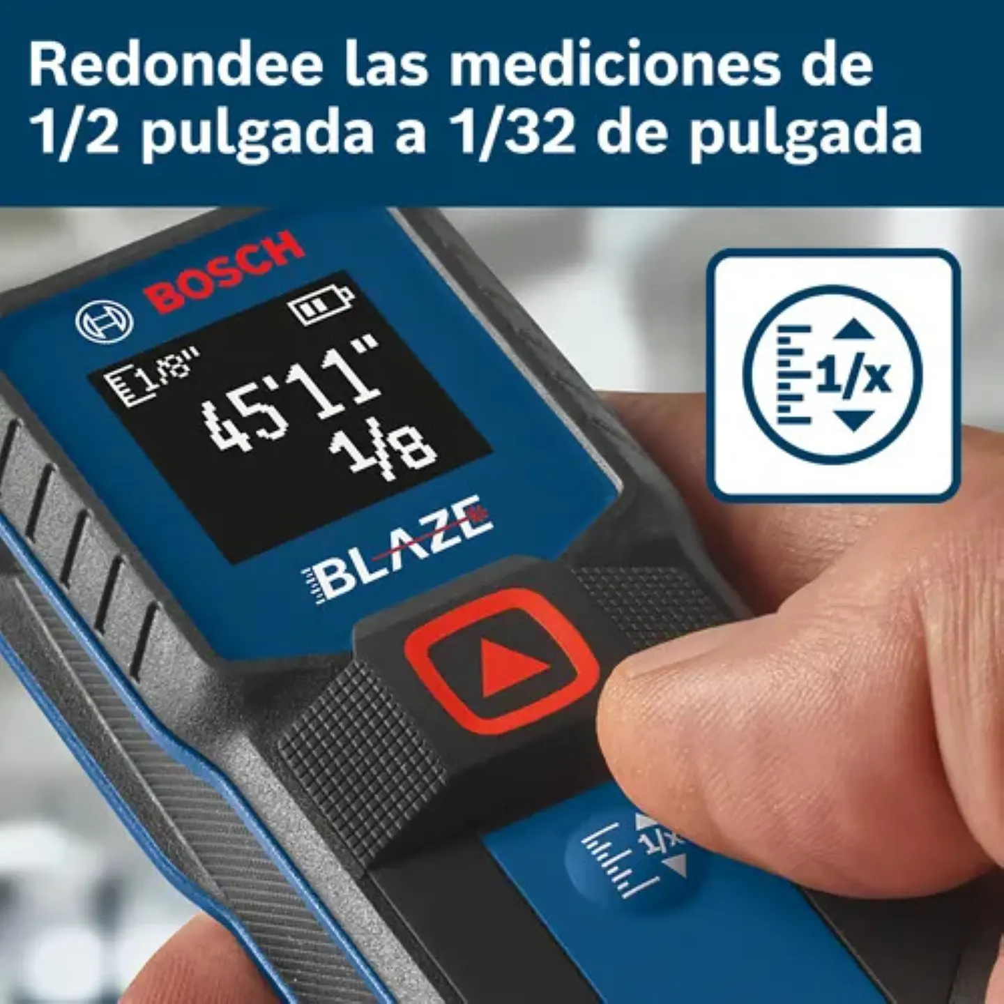 Medidor De Distancia Láser 30M Bosch GLM100-23 4