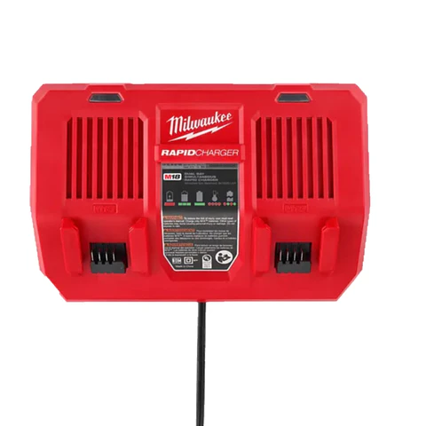 Cargador Rápido Doble M18 Adaptado 220V Milwaukee 48-59-1802