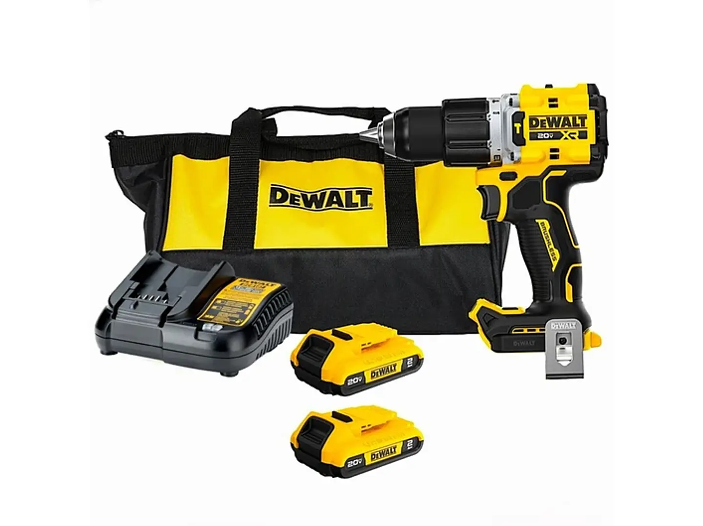 Kit DEWALT Taladro Percutor + Atornillador de Impacto 20V XR 3