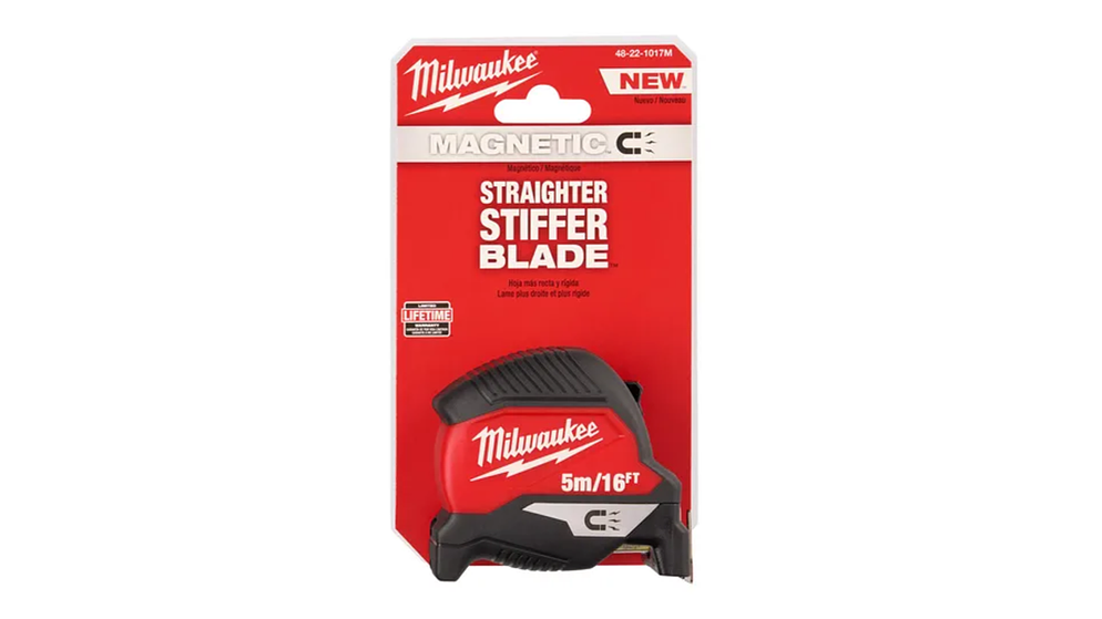 Huincha métrica magnética 5m/16 Milwaukee 48-22-1017M 1