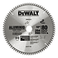 Disco Sierra 10” 80 Dientes Aluminio Dewalt DWA03210 - Miniatura 2