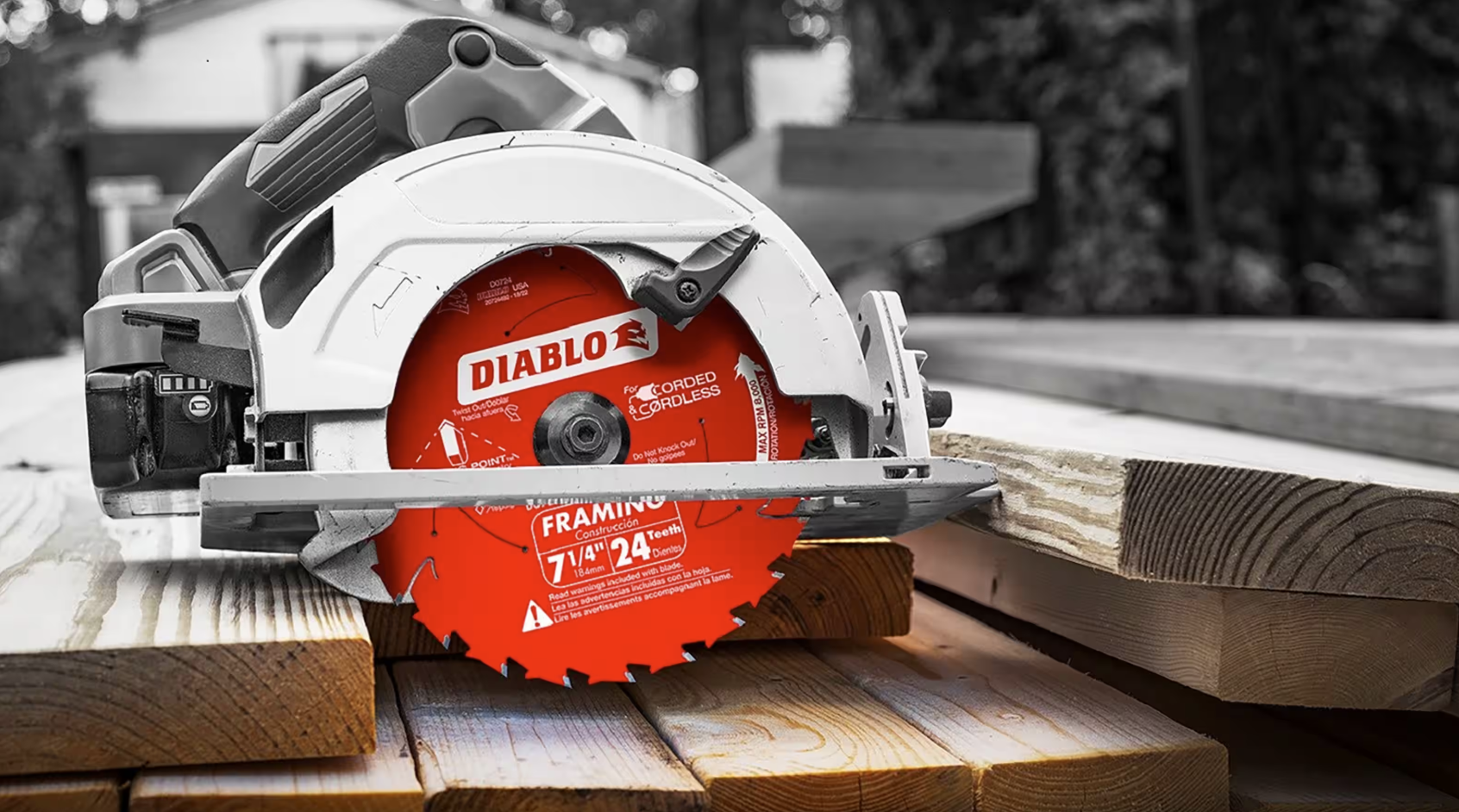 Diablo: la marca que redefine el filo en sierras circulares