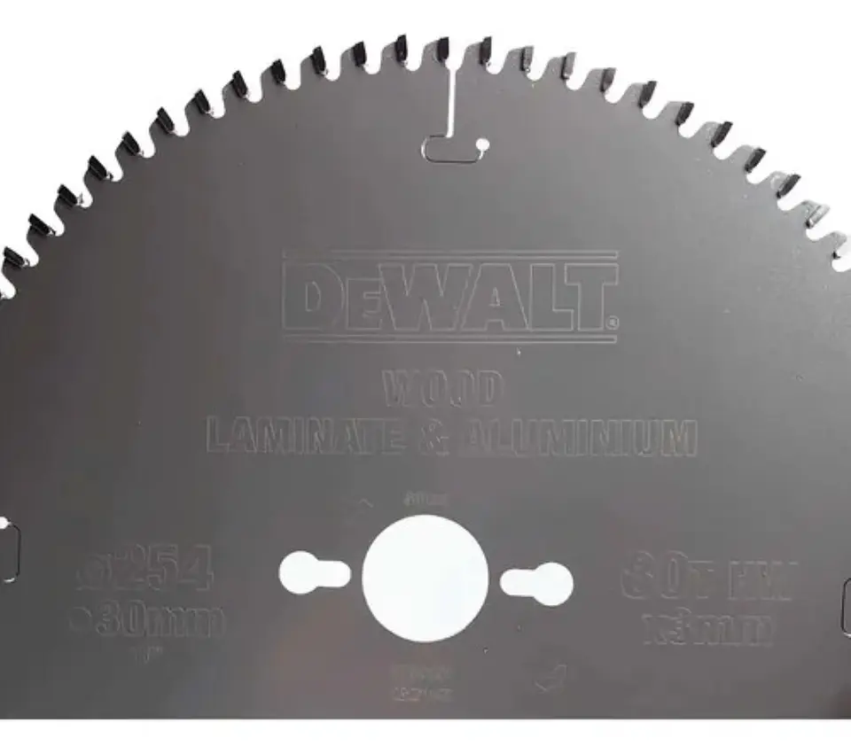 Disco Sierra Extreme 10” 80 Dientes Dewalt DT90291-QZ 2