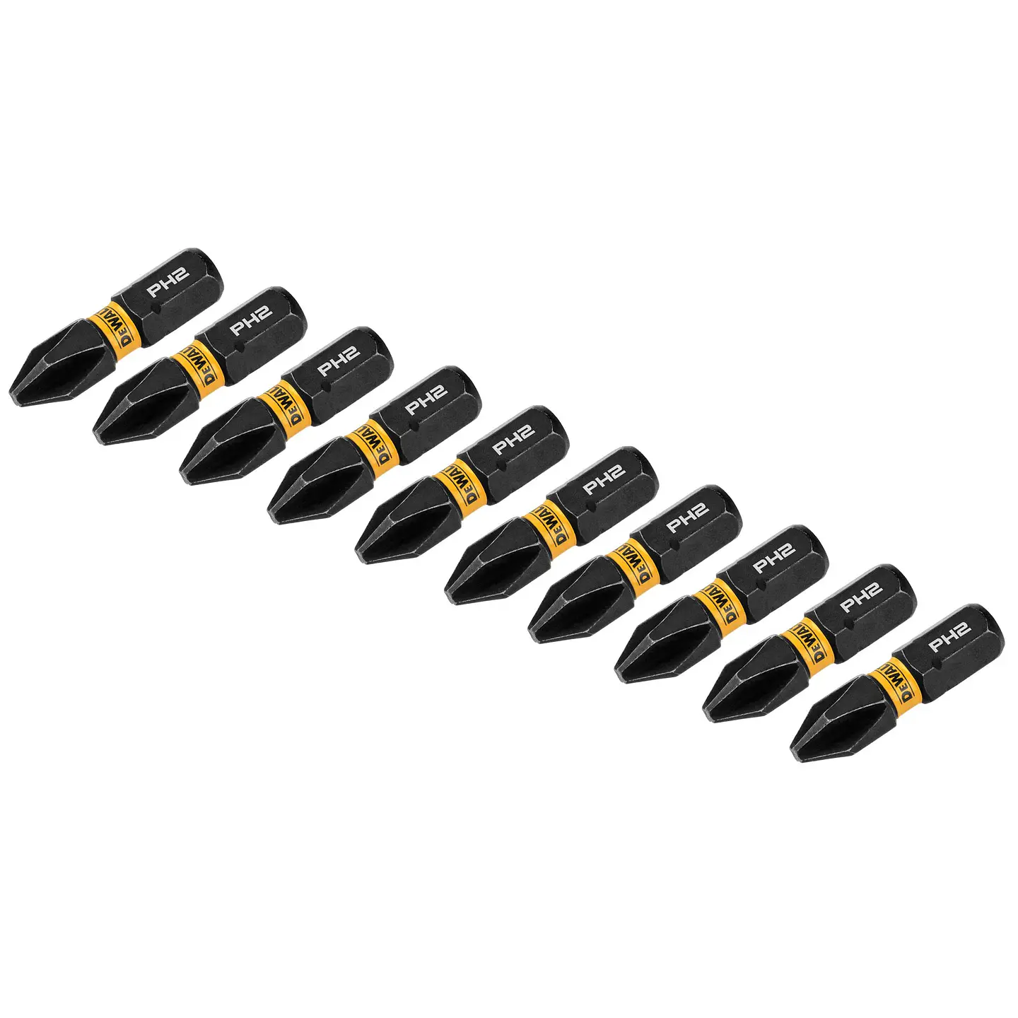 Set 10 Puntas Ph2 1'' Flextorq Dewalt DWAF1PH2IR10 2