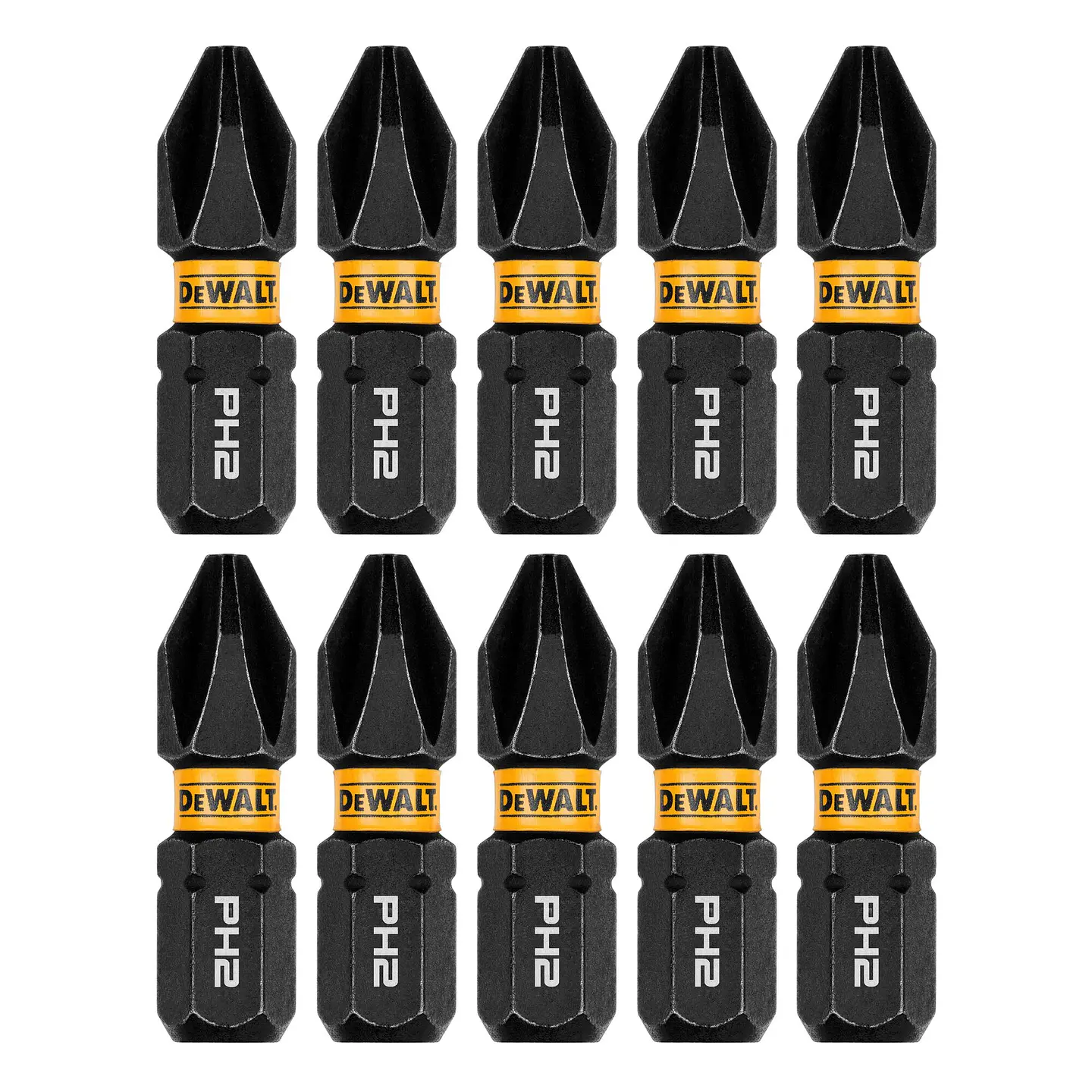 Set 10 Puntas Ph2 1'' Flextorq Dewalt DWAF1PH2IR10 3