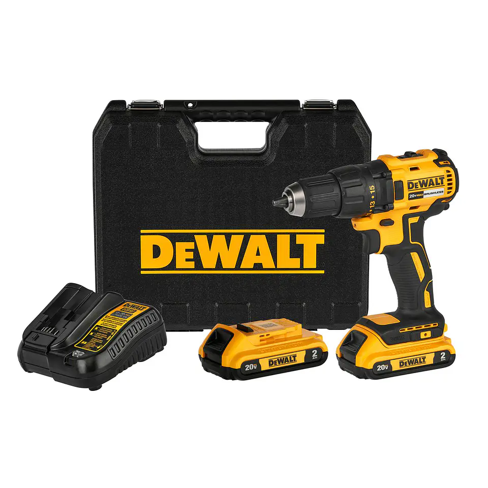 DeWalt Taladro percutor XR 20V brushless DCD7771D2-B2 1