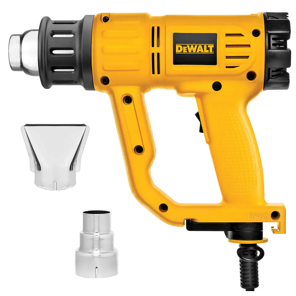 DeWalt Pistola de calor 2000W con temperatura variable D26411-B2C 1