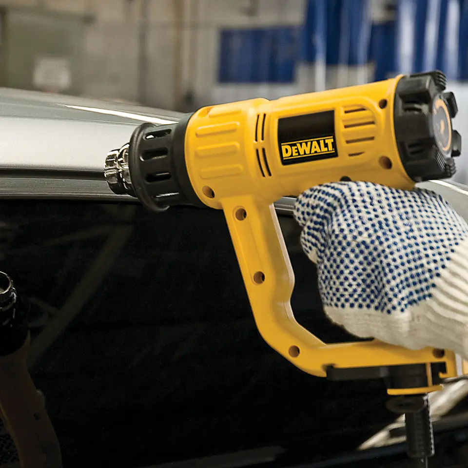 DeWalt Pistola de calor 2000W con temperatura variable D26411-B2C 7