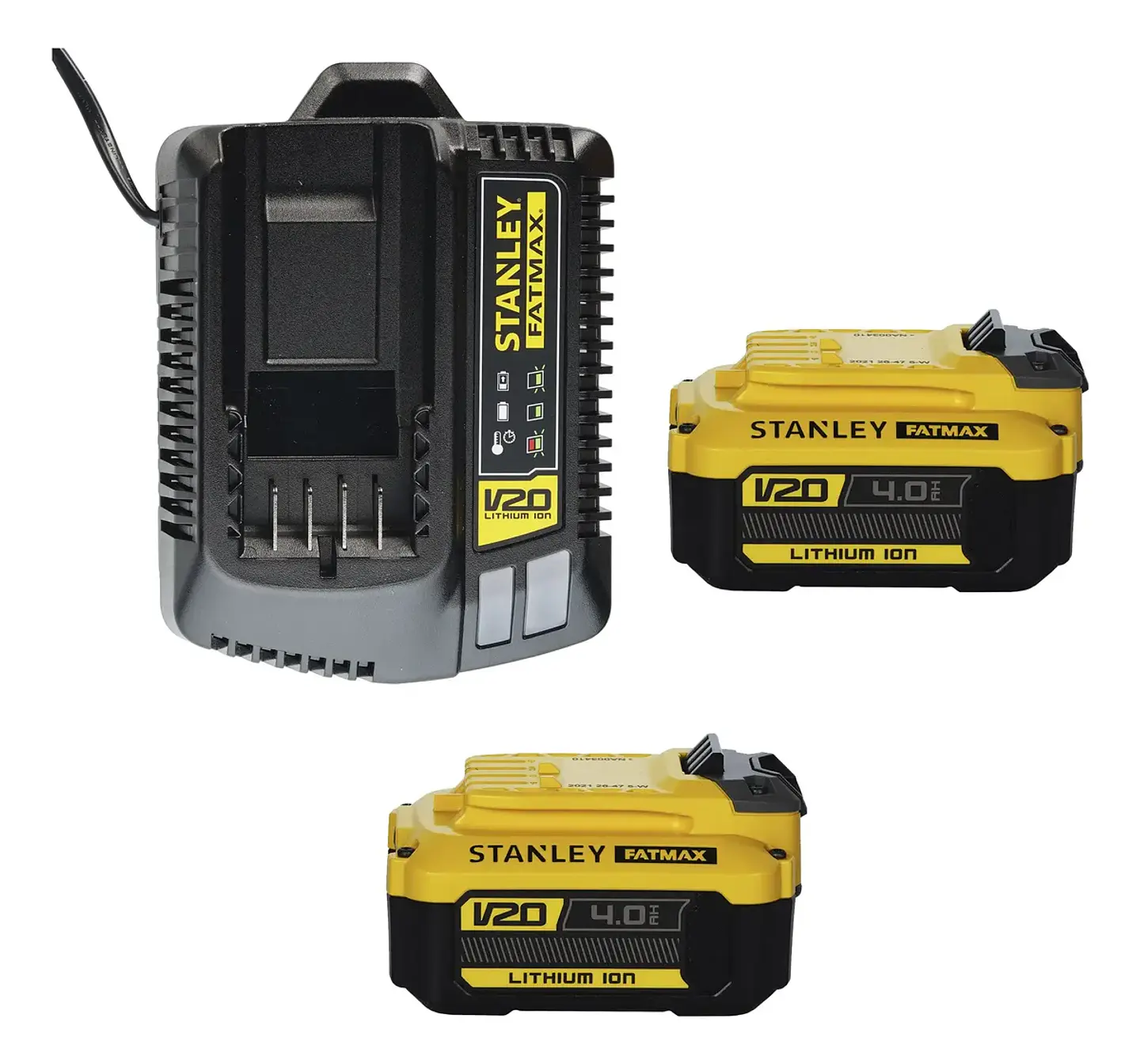 Kit Stanley Esmeril inalámbrico 20V + Taladro de regalo SBG700M2K-SCD711B 4