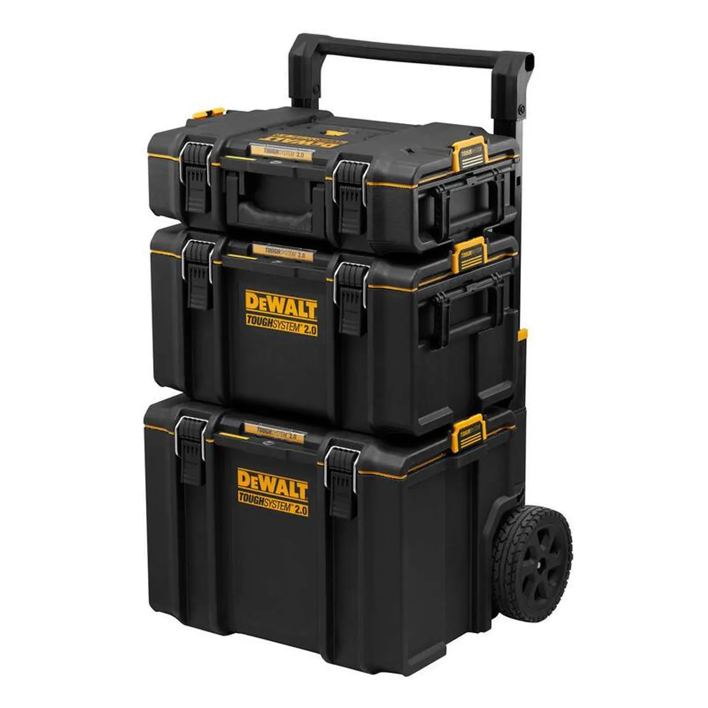 Torre de cajas ToughSystem 2.0 con ruedas DeWalt DWST60437 1