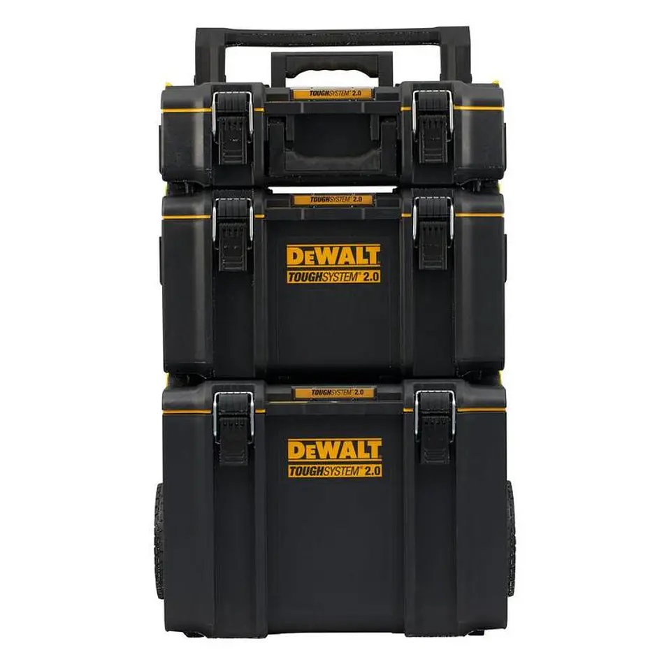 Torre de cajas ToughSystem 2.0 con ruedas DeWalt DWST60437 2