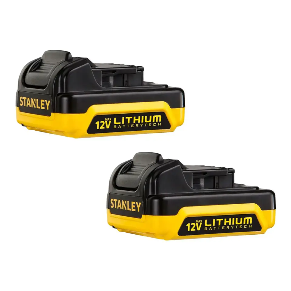 Kit Taladro/Atornillador 3/8” 12V Stanley SCD121S2K-B2C 5