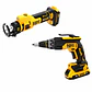 Kit DEWALT Recortadora Drywall + Atornillador Tabiquero 20V XR - Miniatura 2