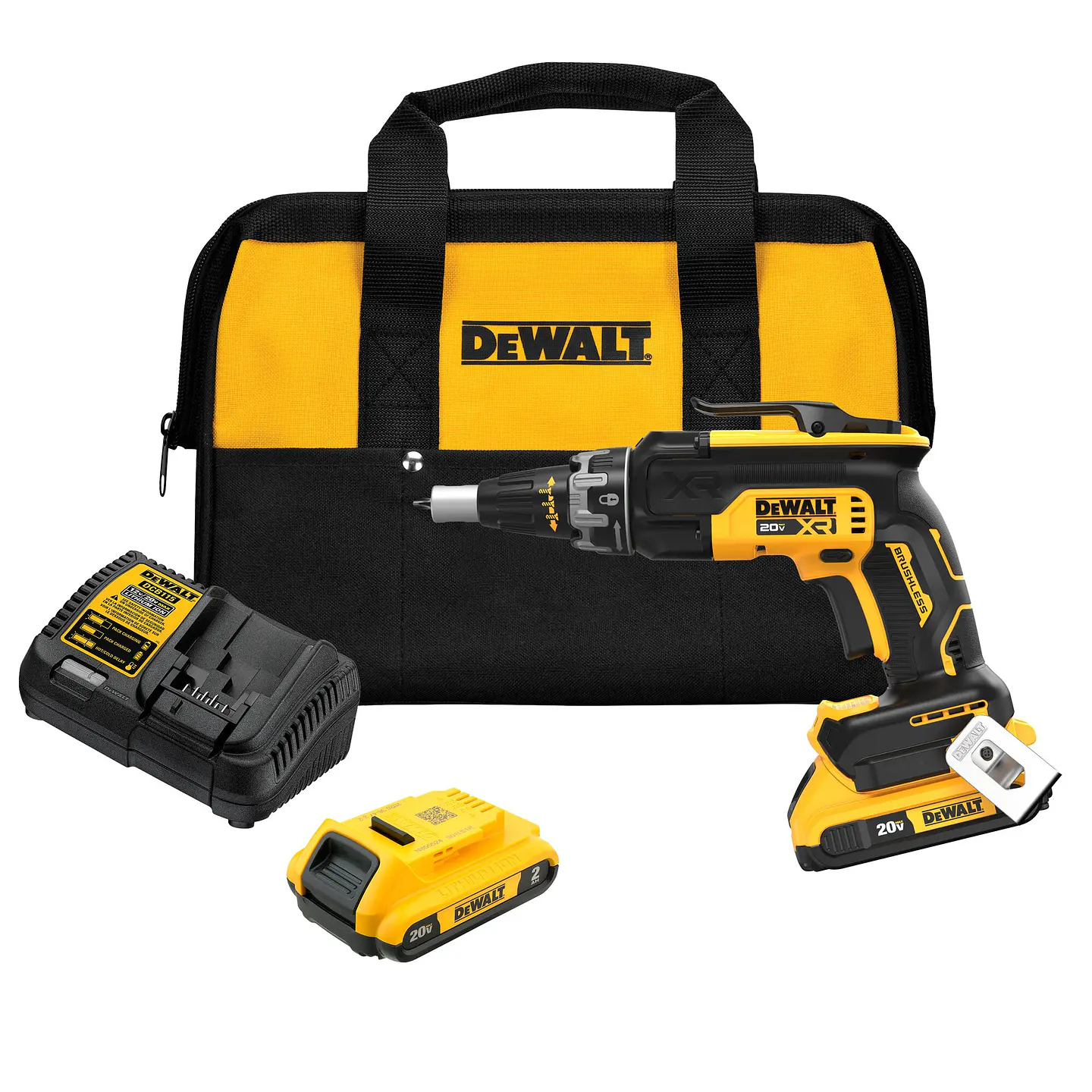 Kit DEWALT Recortadora Drywall + Atornillador Tabiquero 20V XR 7