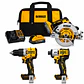 Kit DEWALT Taladro percutor + Impacto + Sierra Circular 20V XR - Miniatura 1