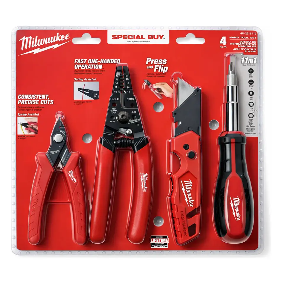 Juego de Herramientas Manuales Milwaukee 48-22-6119 1