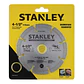Disco Diamantado Segmentado 4,5 eje 5/8-7/8 Stanley STA47452L - Miniatura 1