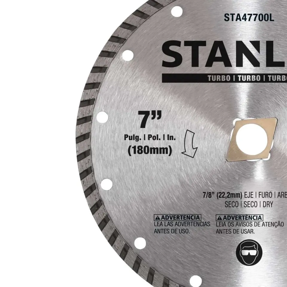 Disco Diamantado Turbo 7 eje 5/8-7/8 Stanley STA47700L 3