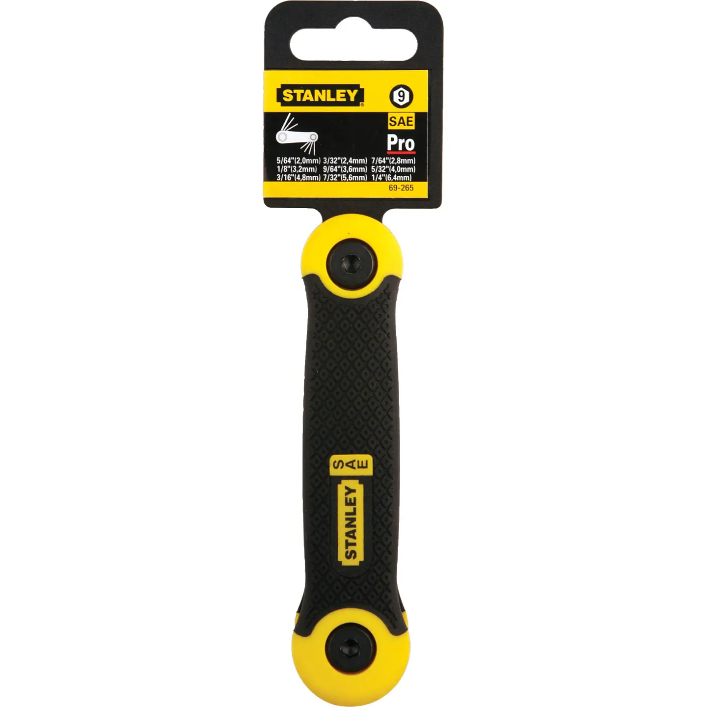 Juego de 9 Llaves Hexagonales Pro Stanley 69-265 3