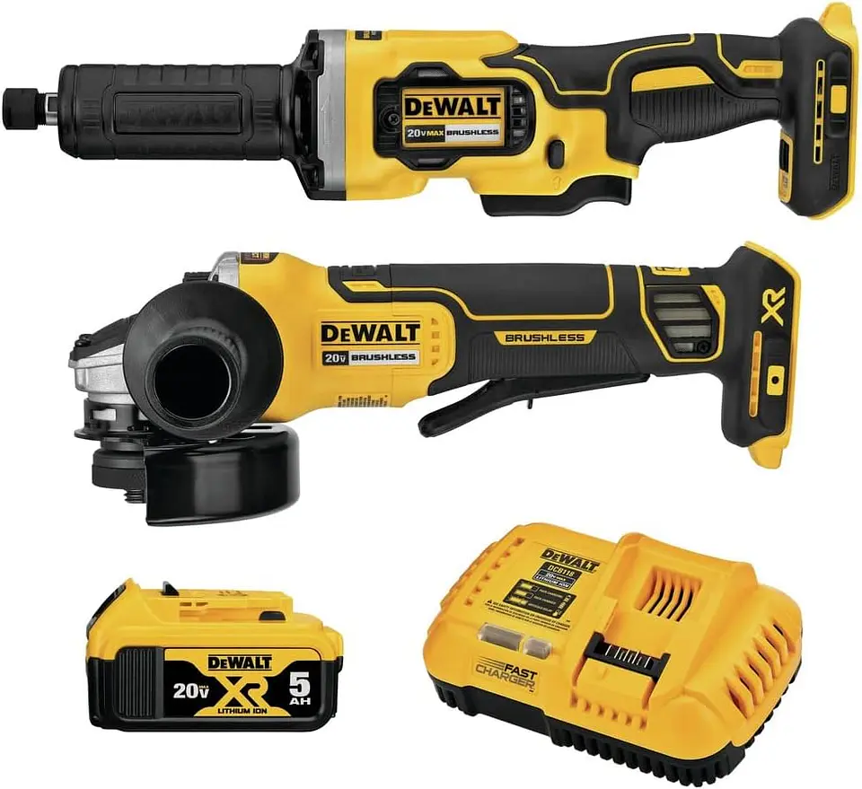 Kit Esmeriladora + Esmerilador XR 20V MAX DEWALT DCK203P1 1