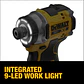 Kit Atornillador Impacto XR 20V + Batería DEWALT DCF860QQ1 - Miniatura 4