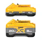 Kit 2 Baterias XR POWERPACK 4Ah + 8Ah XR DEWALT DCB248-2 - Miniatura 1