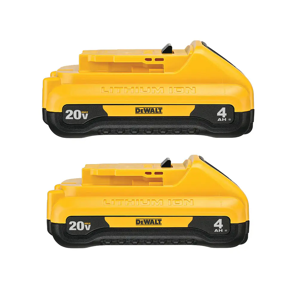 Kit 2 Baterías XR 20V MAX 4.0Ah DEWALT DCB240-2 1